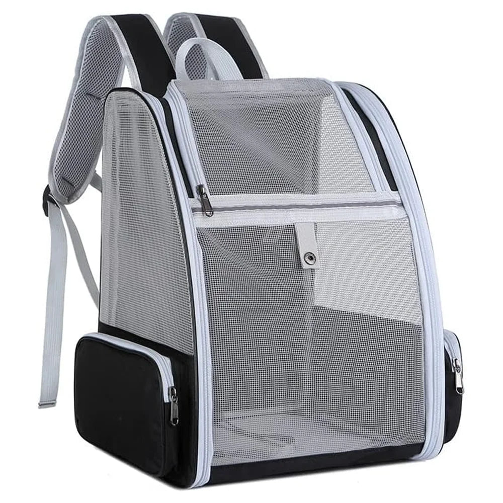 Breathable Pet Carrier Backpack for Cats & Small Dogs