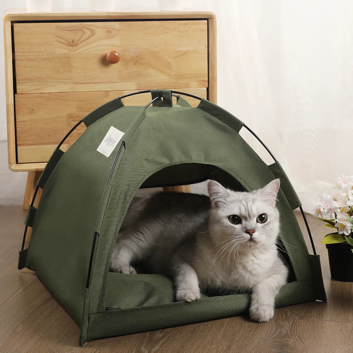 Tent bed for cats - Little house