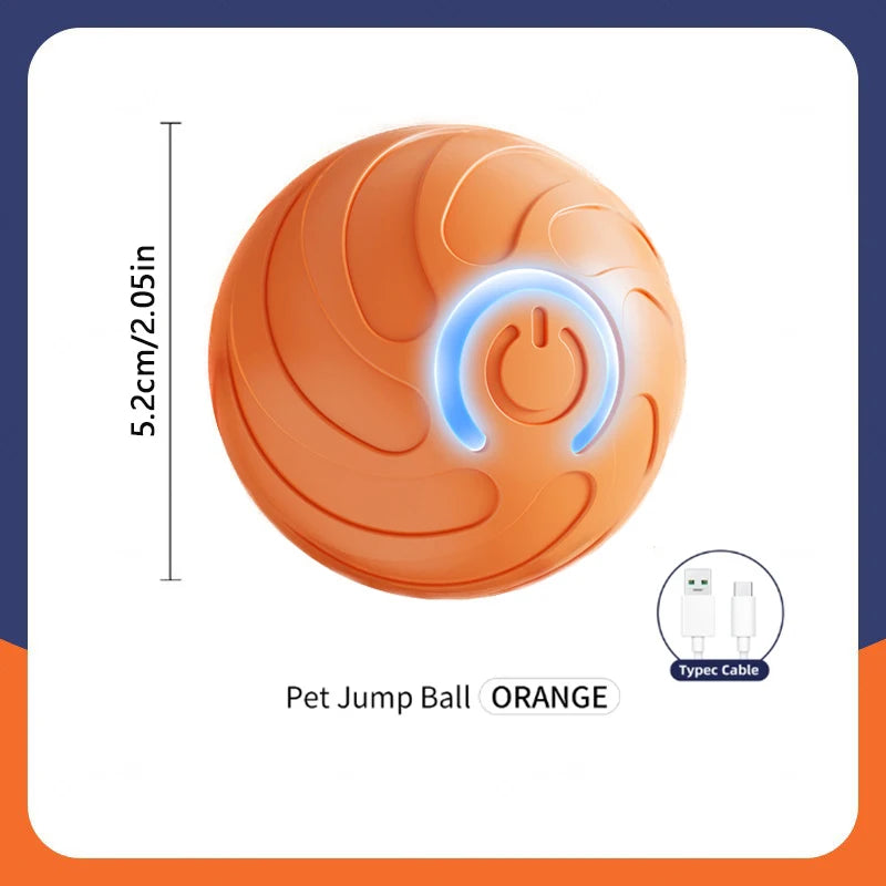 Smart Interactive Rolling Ball – Automatic Fun for Dogs & Cats