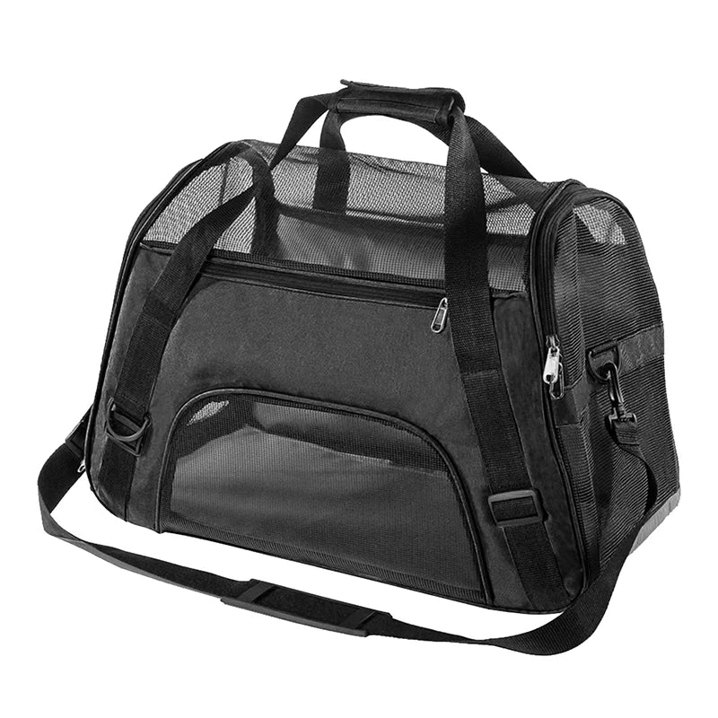 Comfort Mesh Pet Travel Carrier Bag for Cats & Small Dogs