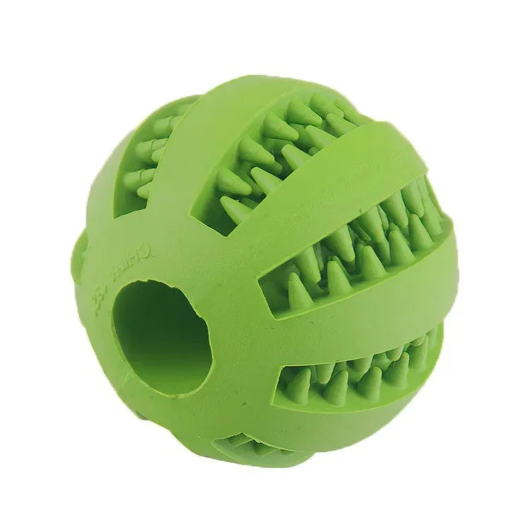 Interactive Treat Dispensing Ball – Smart Play &amp; Dental Care for Dogs