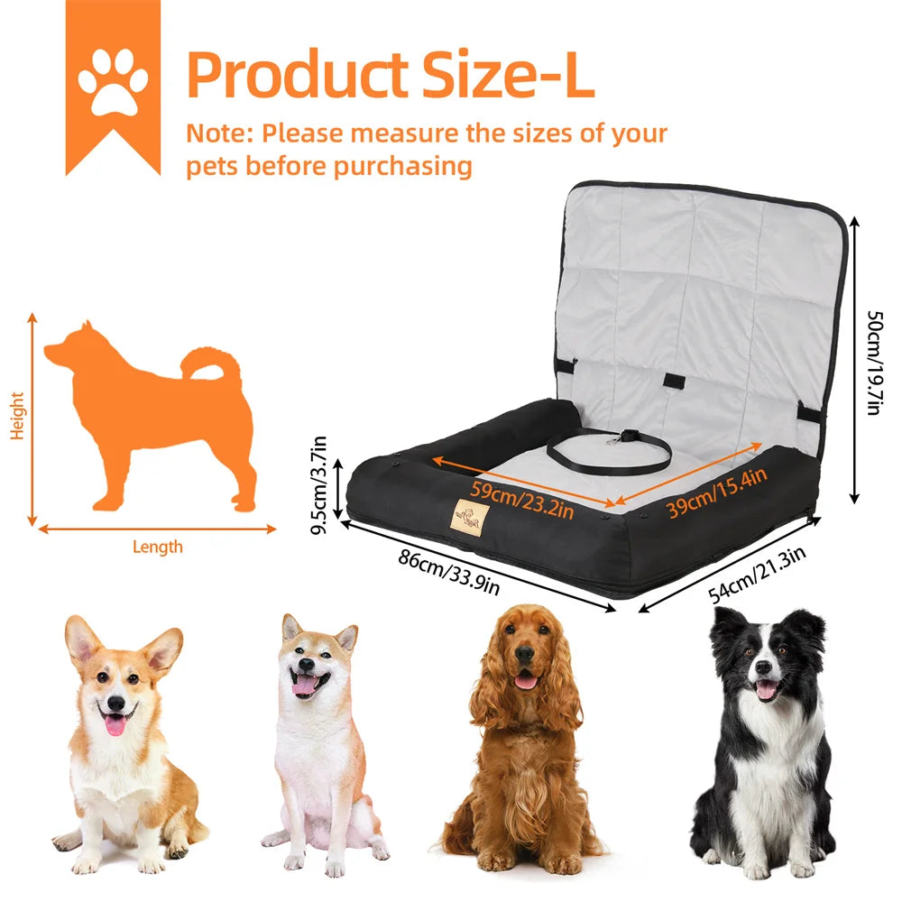 Comfort & Safety Car Seat Protector for Dogs