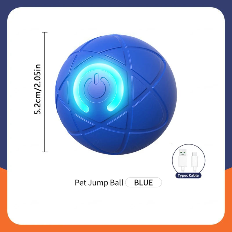 Smart Interactive Rolling Ball – Automatic Fun for Dogs & Cats