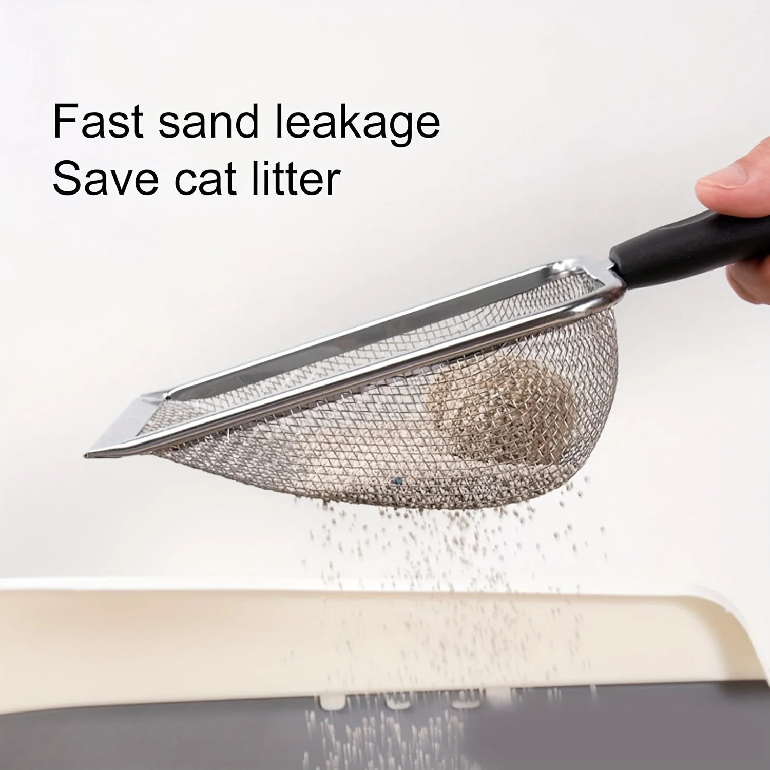 Stainless Steel Cat Litter Scoop