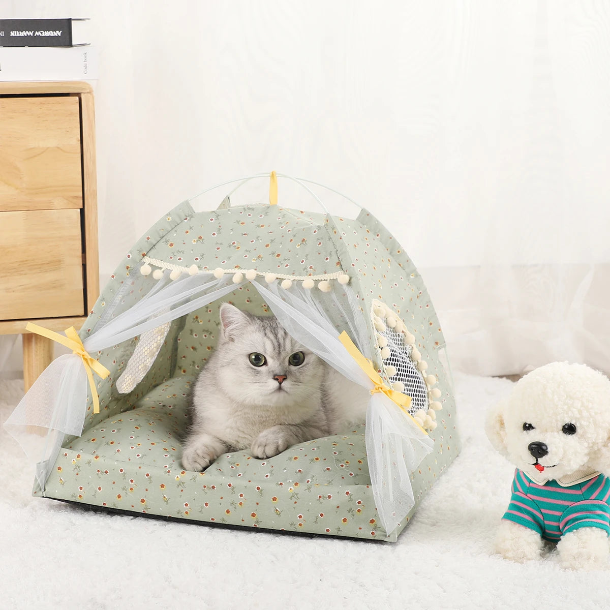 Tent bed for cats - Little house
