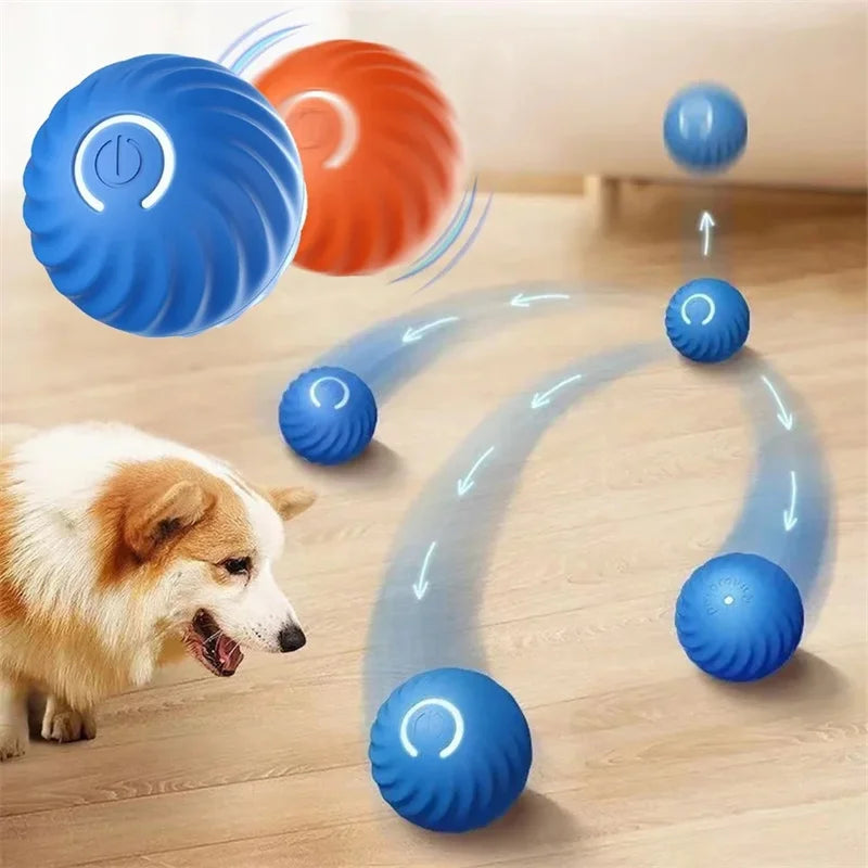 Smart Interactive Rolling Ball – Automatic Fun for Dogs & Cats