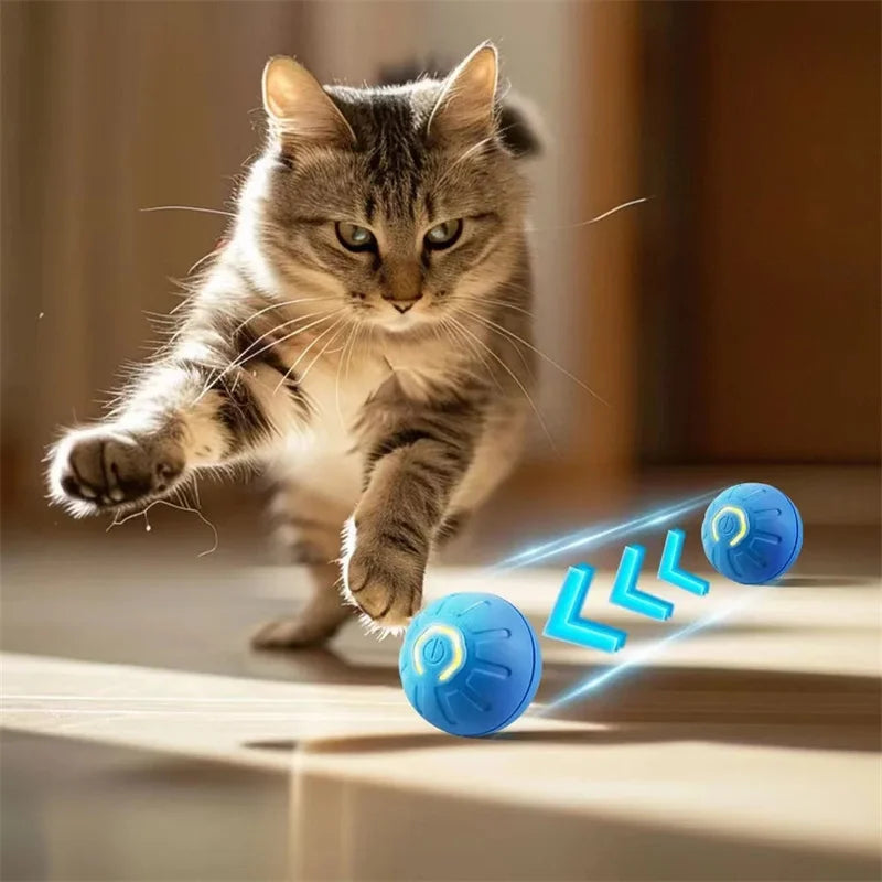 Smart Interactive Rolling Ball – Automatic Fun for Dogs & Cats