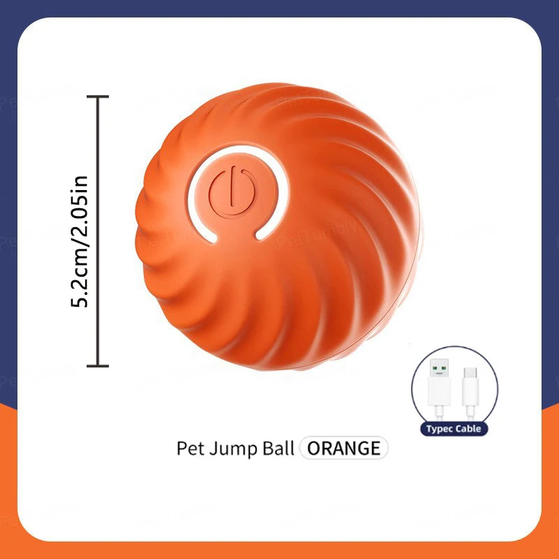 Smart Interactive Rolling Ball – Automatic Fun for Dogs & Cats