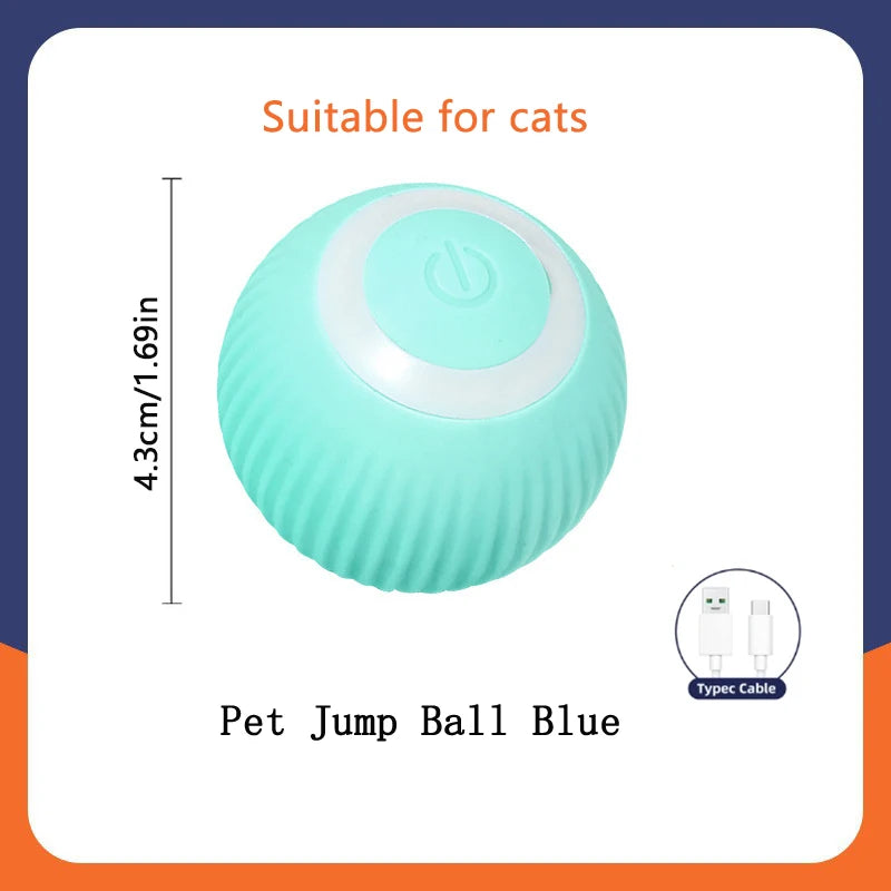 Smart Interactive Rolling Ball – Automatic Fun for Dogs & Cats