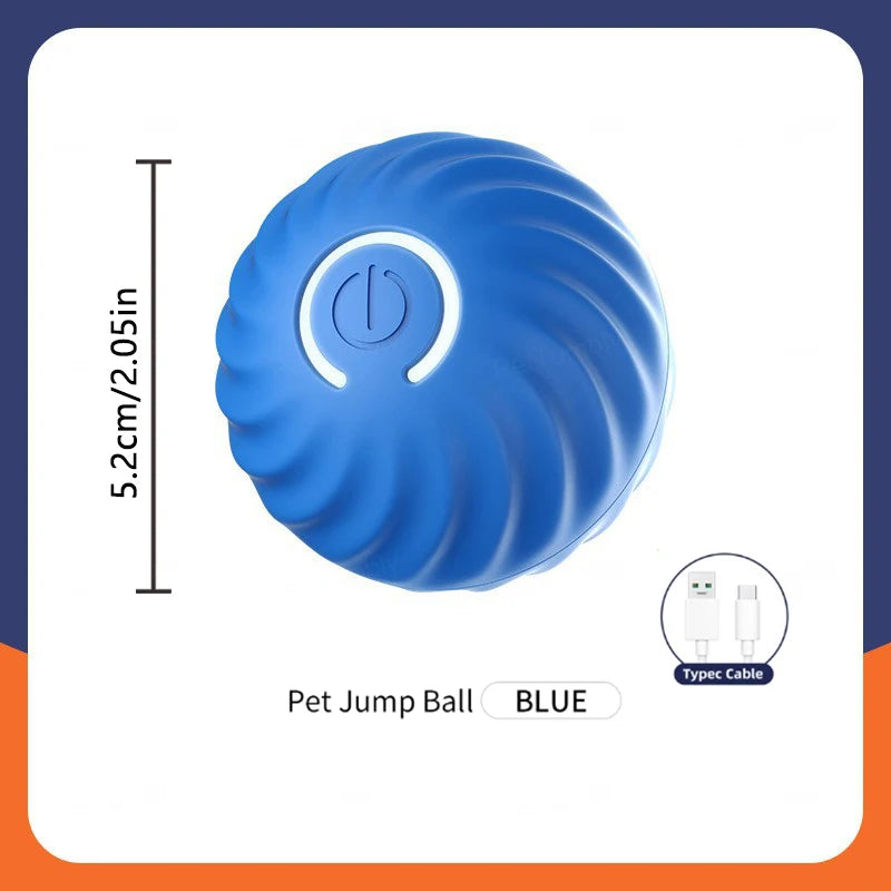 Smart Interactive Rolling Ball – Automatic Fun for Dogs & Cats