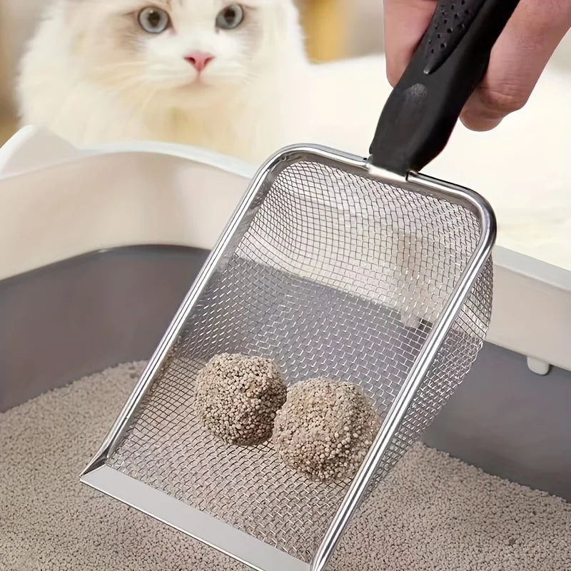 Stainless Steel Cat Litter Scoop