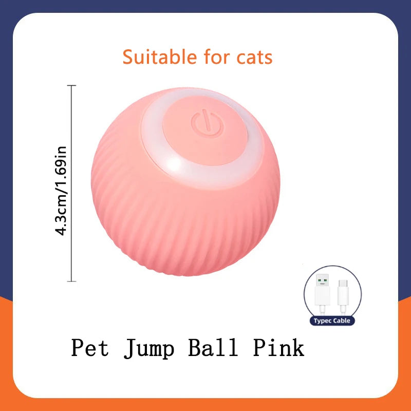Smart Interactive Rolling Ball – Automatic Fun for Dogs & Cats