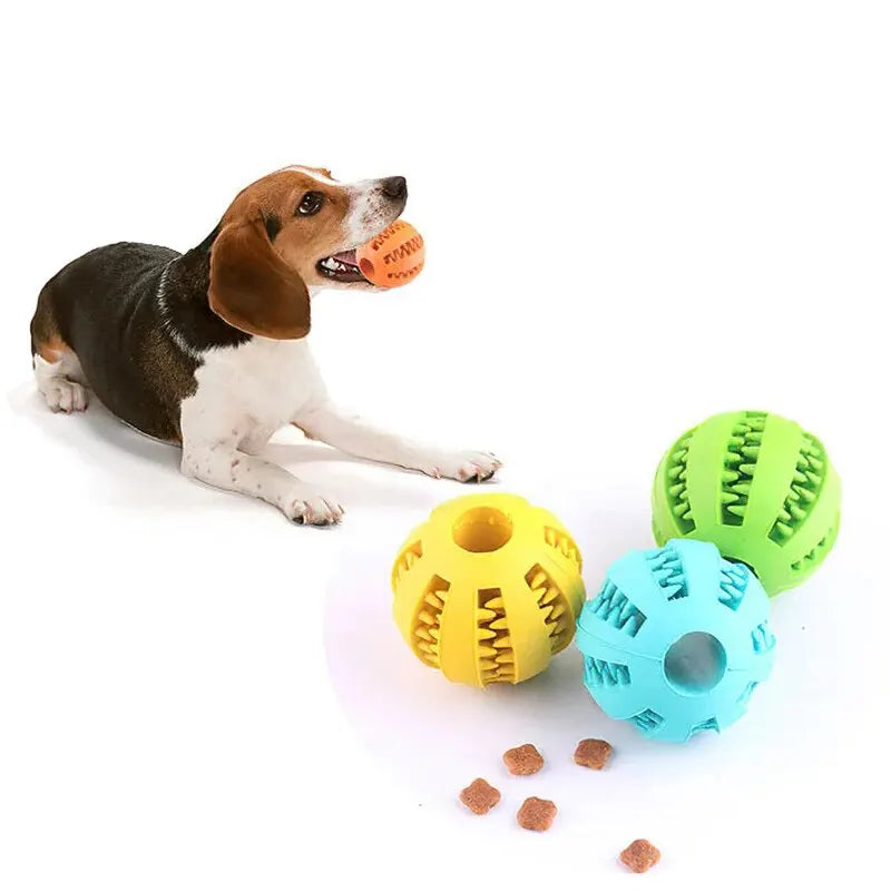 Interactive Treat Dispensing Ball – Smart Play &amp; Dental Care for Dogs