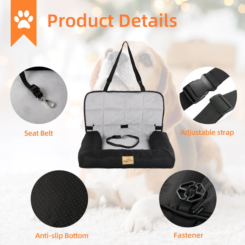 Comfort & Safety Car Seat Protector for Dogs