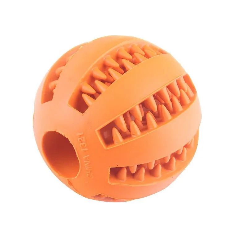 Interactive Treat Dispensing Ball – Smart Play &amp; Dental Care for Dogs