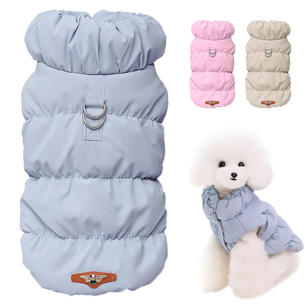 Winter Puffer Dog Coat