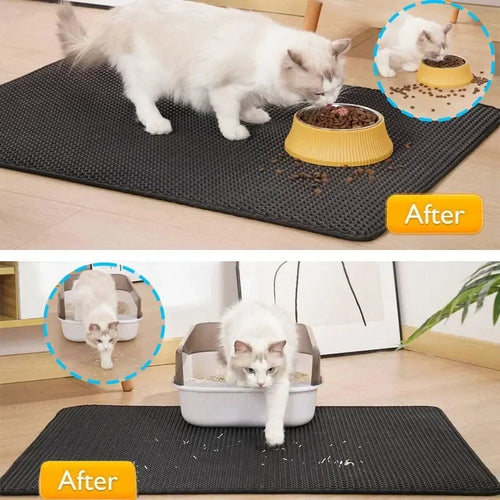 Cat Litter Trapping Mat – Keep Floors Clean & Tidy