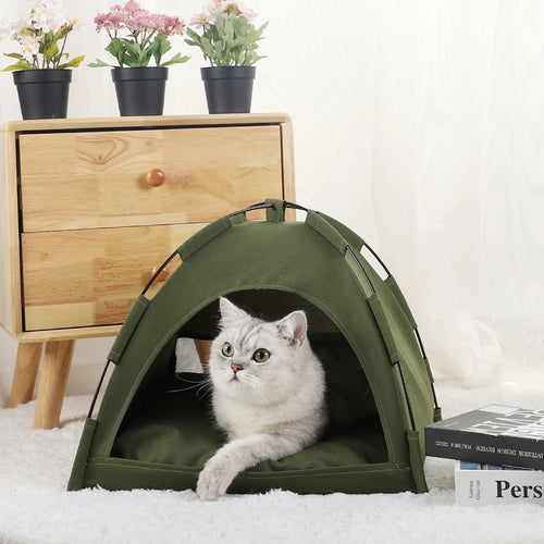 Tent bed for cats - Little house
