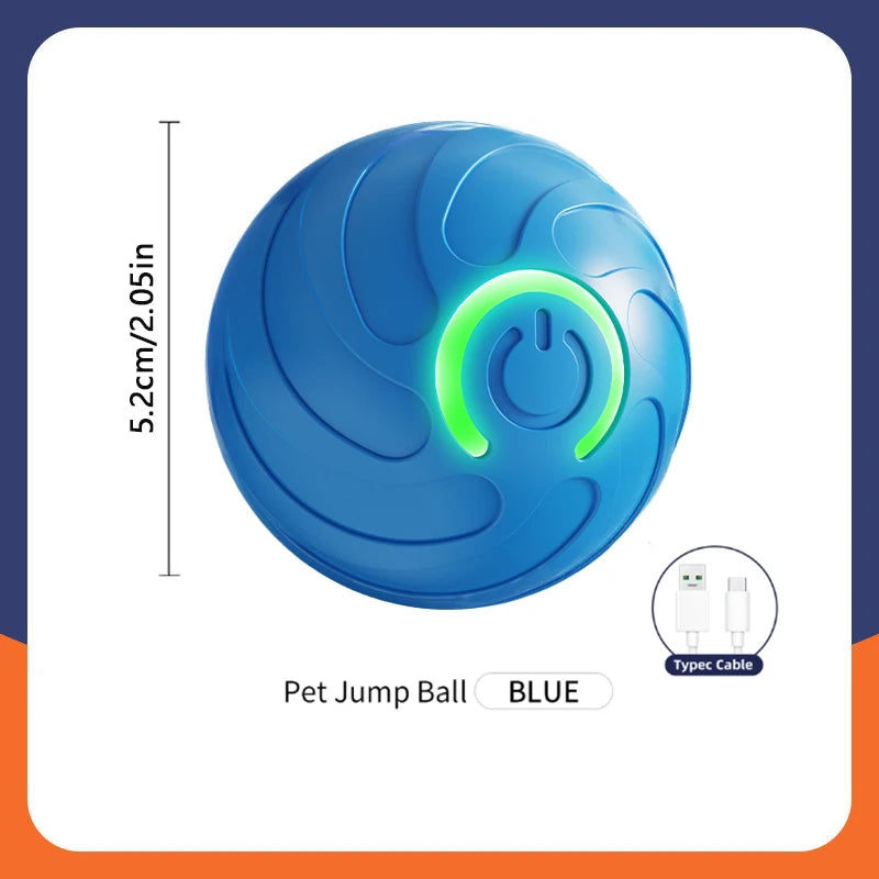 Smart Interactive Rolling Ball – Automatic Fun for Dogs & Cats