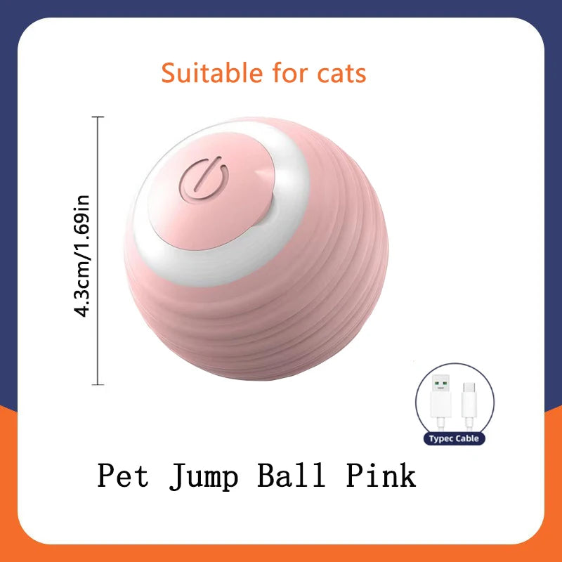 Smart Interactive Rolling Ball – Automatic Fun for Dogs & Cats