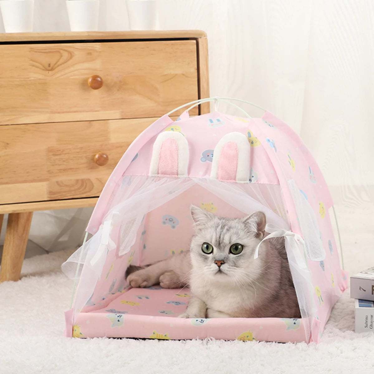 Tent bed for cats - Little house
